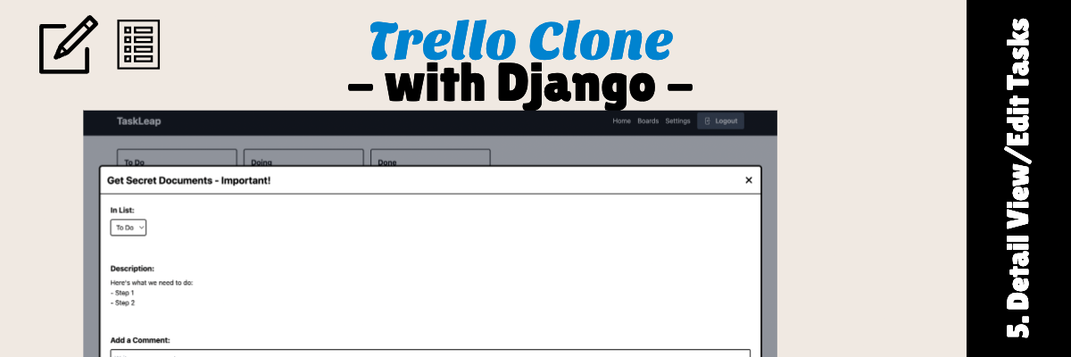 Mega Tutorial: How to build a Trello code in Django (Part 4)