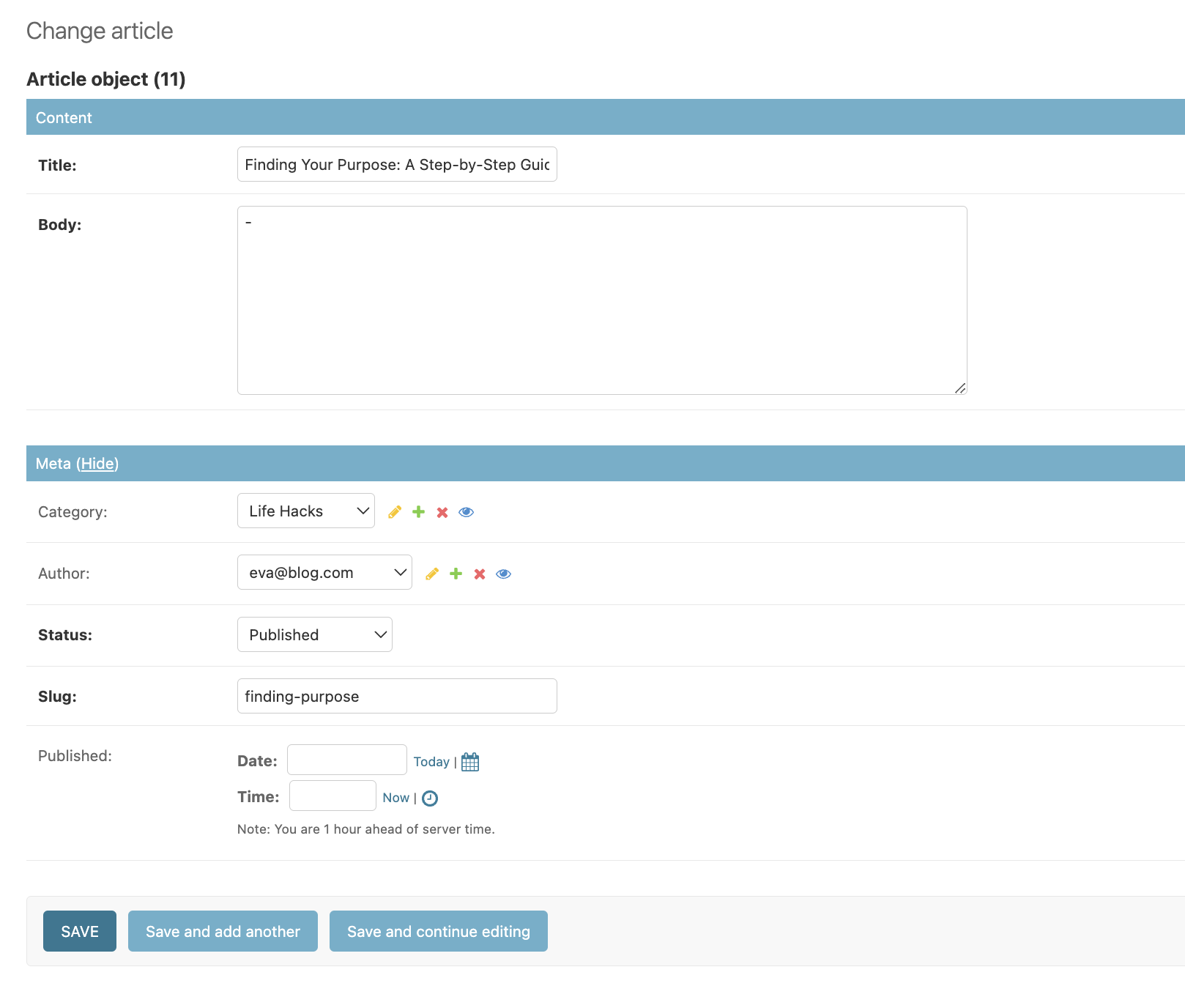 Django Admin fieldsets (expanded)